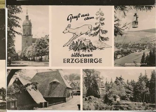 Erzgebirge gelaufen - erzgebirge, ak