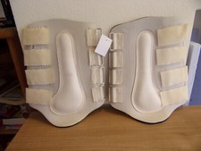 Sagimex Neopren Gamaschen hinten Gr. S  weiß