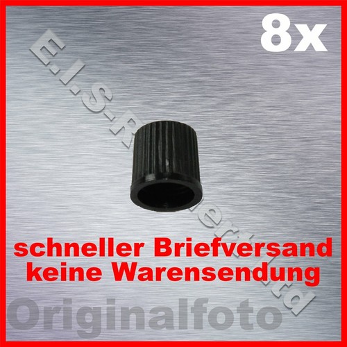 Stück ventilkappen schwarz - 8,
