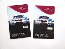 1x BMW M3 Motiv Hotelkarte Crown Plaza USA selten rare (Abmaße wie Telefonkarte)