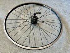 BONTRAGER Camino 26" 559x18 MTB Laufrad VR schwarz Vorderrrad für Scheibenbremse