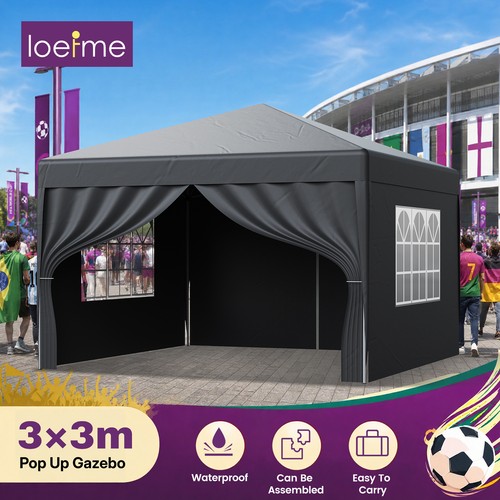 Pavillon 3x3 wasserdicht - 3x3,