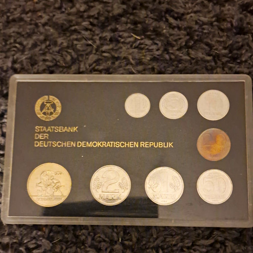 Ddr kursmünzensatz 1986 - ddr,