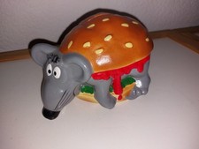 Ulli Stein Hamburger Spardose Sparschwein aus Keramik mit Schlüssel