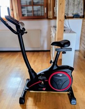 Christopeit Sport Ergometer Al 2 Black Edition Verschleißfreies Magnet-Bremssys