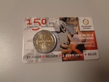 BELGIEN 2015 - 2 Euro in Coincard , stgl. - ABART - FEHLPRÄGUNG - ITALIEN