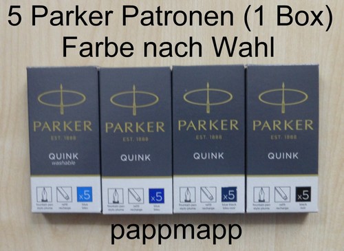 Parker quink tintenpatronen - 5,