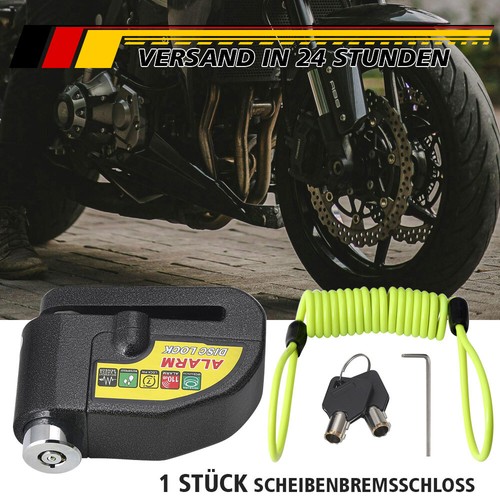 Motorrad schloss mit alarm - motorrad,