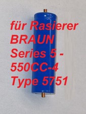 Ersatz Akku für Rasierer BRAUN Series 5 - 550CC-4 Type 5751 Rasierapparat Scher