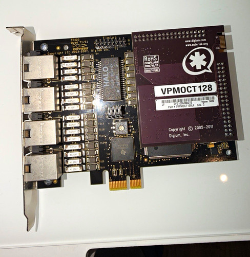 Digium te420 pci - pci, lan