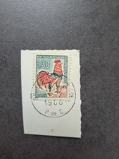 Briefmarke: Serie Frankreich:0,30 F, Postes, Republique Francaise