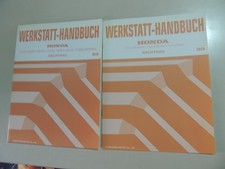 1999 Werkstatthandbuch Nachtrag Heft Honda Civic Aero Deck / Turbodiesel
