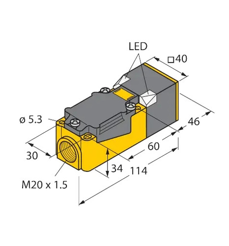 Induktiver sensor - induktiver,