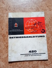 Betriebsanleitung IHC 420