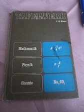 DDR, Schulbuch, Tafelwerk, 7.-12. Klasse, POS