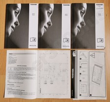 Toshiba TV Original Bedienungsanleitung und Schaltplan für AV50* Series