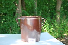 Antiker Pflanzentopf, Gartendeko, Steinguttopf, alter Tontopf,  Nr. 70