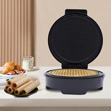 1200W Waffeleisen & Kegel Hörncheneisen für dünne Eiswaffel Waffelautomat