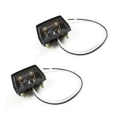 2x Kennzeichenleuchte