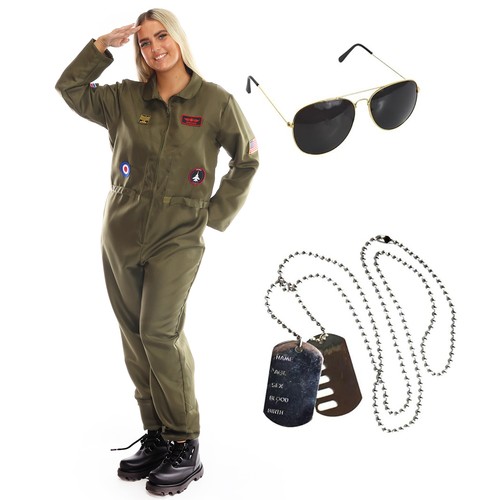 Damen flieger pilot - flieger,