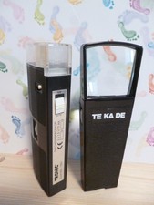 Taschen Mikroskop Tronic Lidl - 60x - 100x mit Licht - 70/80 er Jahre Leselupe