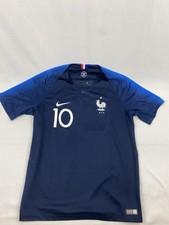 Original Kylian Mbappe France World Cup 2018 Home Shirt Size L #10 Wie Neu Nike