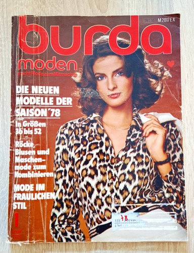 Vintage handarbeitsheft burda - handarbeitsheft,,