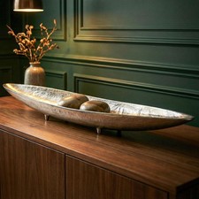 Dekoschale Silber Aluminium