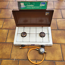 Alter Enders 2-flammiger Gaskocher Campingkocher Propan Kocher OVP  Selten / rar