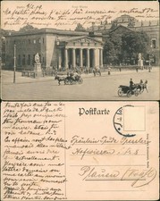 Ansichtskarte Mitte-Berlin Neue Wache Kutschen 1913