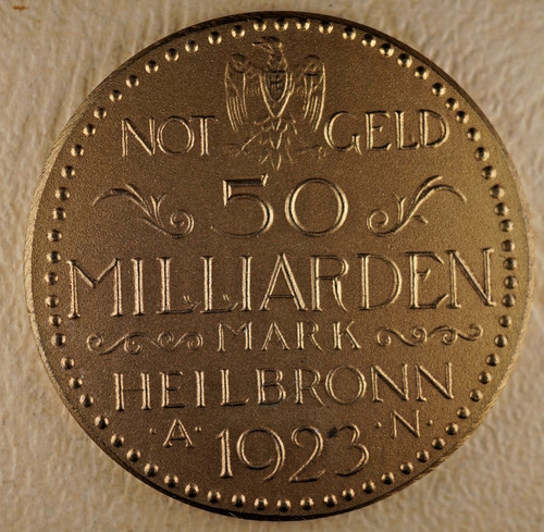 Notgeld heilbronn - notgeld, 50