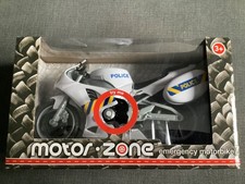 PETERKIN Motor Zone Lights & Sound Police Bike 1.12 , 18 CM