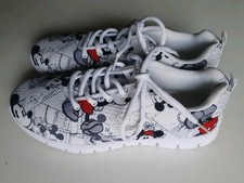 Mickey Mouse / Micky Maus  Sneaker,  Gr. 42, selten getragen, weiß,schwarz,  rot