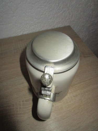 Stein krug mit zinn - stein,