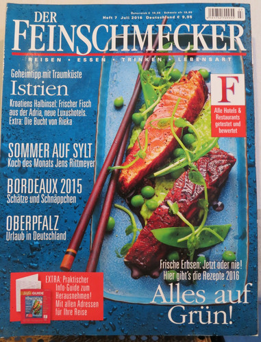 Zeitschrift der feinschmecker - zeitschrift,
