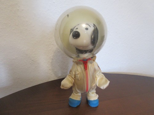 Alte snoopy figur astronaut - figur,