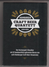 HAMBURGER CRAFT BEER QUARTETT - 32 Bier-Spielkarten und acht Brauereiporträts