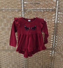 Mädchen Langarmshirt Tunika