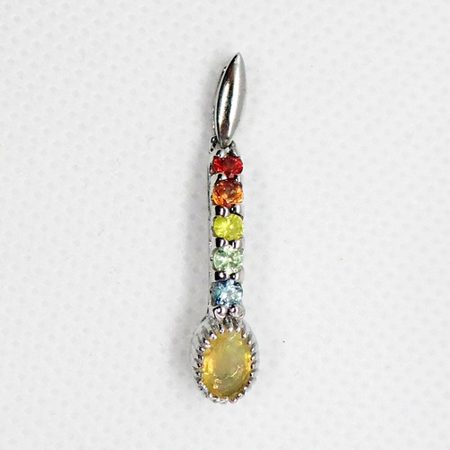 Oval multicolor opal songea - multicolor,