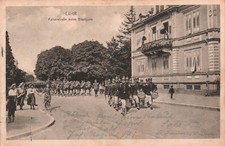 AK Lahr Kaiserstraße beim Stadtpark  Pickelhauben 1915 (Nr. 1584)