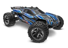 Traxxas Rustler 4x4 VXL RTR 1:10 Brushless Stadium Truck grün RC Auto Blau