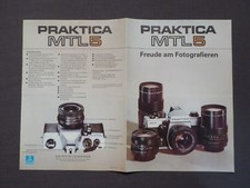 Prospekt fotoapparat praktica - prospekt,