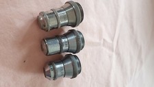 3 x verschiedene Mikroskop Objektiv -  ROW - Rathenow, (gebraucht)