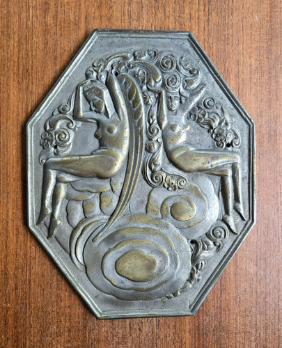 Original art déco wandrelief - original,