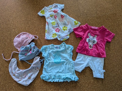 Süßes mädchen sommer set - süßes, sommer-set