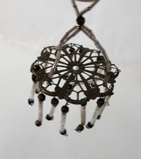 Dekorative Perlen Lampe   für die Puppenstube