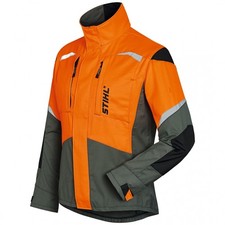 Stihl Forstjacke Function Ergo Gr. S oliv/warnorange.