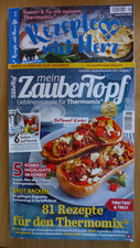2 Kochzeitschriften für den Thermomix - Mein Zaubertopf u. Rezepte mit Herz