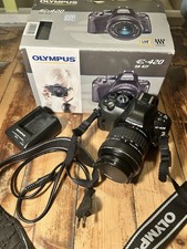 Olympus EVOLT E-420 10.0MP Digitalkamera - Schwarz (Kit mit 17.5-45mm Objektiv)