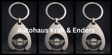3X MINI Schlüsselanhänger mit Einkaufswagenchip Keyring Chip LIMITED